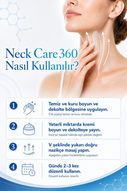 Tayaliva Neck Care 360 - Boyun, Çene ve Dekolte Bölgesi Sıkılaştırıcı Toparlayıcı Bakım Kremi