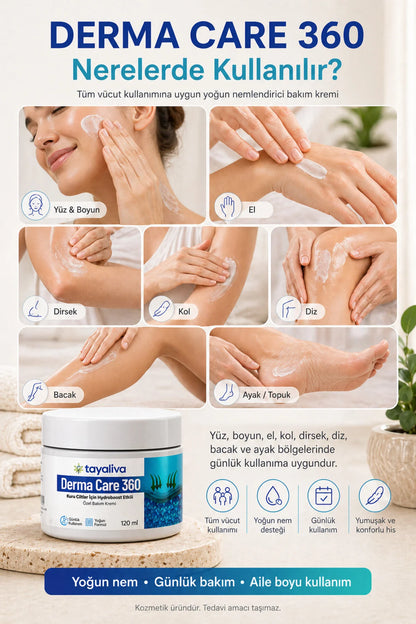 Tayaliva Derma Care 360 - Kuru Ciltler İçin Bakım Kremi
